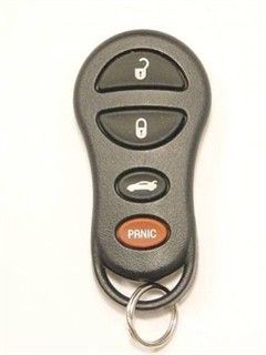 2003 Chrysler Sebring (sedan & convertible) Keyless Entry Remote   Used