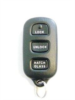 2003 Toyota Matrix Keyless Entry Remote