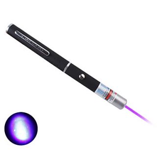 Single Purple Laser Pointer Pen (Include 2 AAA batteries)