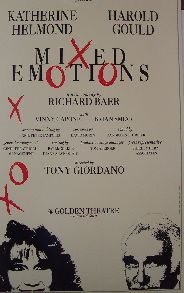 Mixed Emotions (Original Broadway Theatre Window Card)