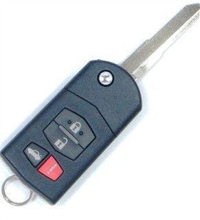 2009 Mazda 6 Keyless Entry Remote w/ key   refurbished