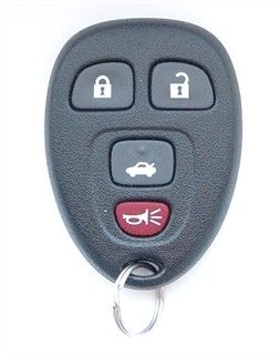 2012 Chevrolet Impala Keyless Entry Remote   Used