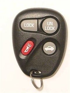 1996 Buick LeSabre Keyless Entry Remote   Used