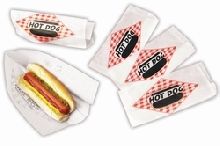 Hot Dog Double Open Paper Bag   5000 count