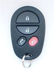 2005 Toyota Solara Keyless Entry Remote