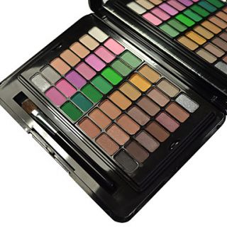 84 Colors Eye Shadow Professional Cosmetic Brush Set