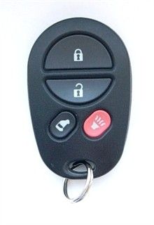 2005 Toyota Sienna LE Keyless Entry Remote   Used
