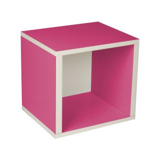 WAY BASICS Stackable Storage Cube, Pink
