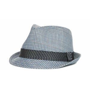 LIDS Private Label PL Navy Fedora With Rope Band