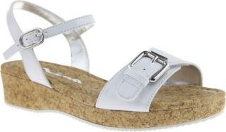Nina Yuki 2   White Patent Sandals