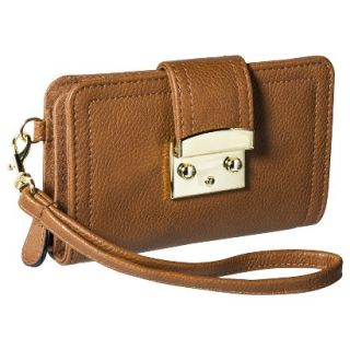 Merona Wallet with Removable Wrislet Strap   Brown