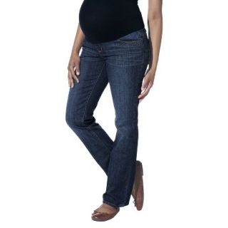 Liz Lange for Target Maternity Over the Belly Bootcut Denim Jeans   Blue Wash 12