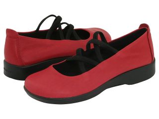 Arcopedico Vegas Womens Flat Shoes (Red)