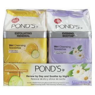 Ponds Wet Cleansing Towelettes   60 Count