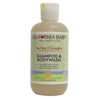California Baby Tea Tree & Lavender Shampoo & Bodywash   8.5 oz.