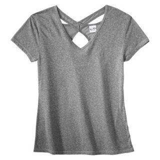 C9 by Champion Womens Open Back Yoga Layering Top   Brimstone Grey S