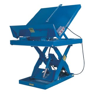 Vestil Lift & Tilt Scissor Table   2,000 lb. Capacity, 48 Inch L x 36 Inch W,