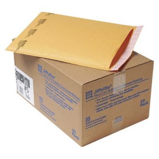 Sealed Air Jiffylite Self Seal Mailer with Side Seam, #5   Golden Brown (25 Per