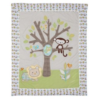 Baby Quilt   Animal Tree