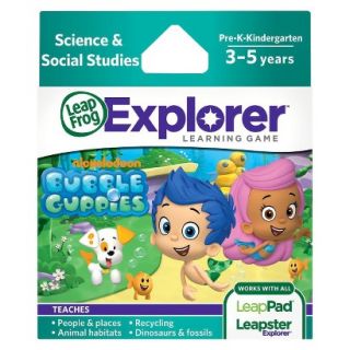 LeapFrog Explorer Learning Game Nickelodeon Bubble Guppies
