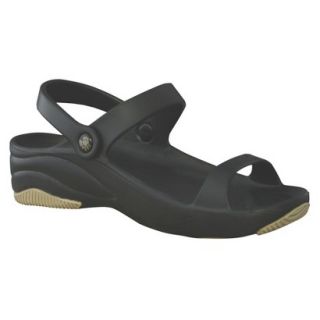 Boys USA Dawgs Premium Slide Sandals   Black/Tan 2