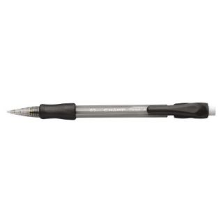 Pentel Champ Mechanical Pencil, 0.5 mm   Gray Barrel (12 Per Set)