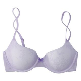 Gilligan & OMalley Womens Favorite Lace Lightly Lined Bra   Lavender 40D