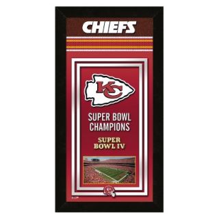 NFL Kansas City Chiefs Framed Championship Banner
