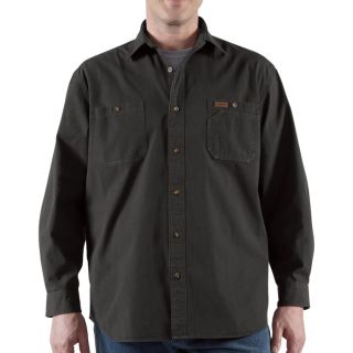 Carhartt Trade Long Sleeve Shirt   Black, XL, Model 100091