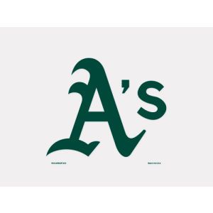 Oakland Athletics Wincraft 4x4 Die Cut Decal Color