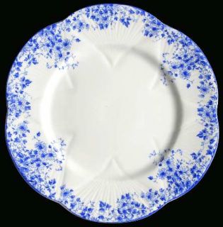 Shelley Dainty Blue Bread & Butter Plate, Fine China Dinnerware   Dainty Shape,B