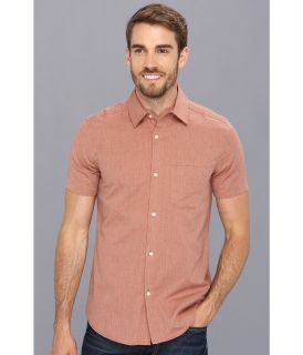 The Portland Collection by Pendleton Yachats Selvage Shirt Mens Short Sleeve Button Up (Red)