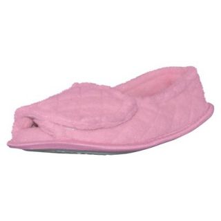 Womens MUK LUKS Micro Chenille Slipper   Pink Medium (6.5 7.5)