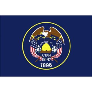 Utah State Flag   4 x 6