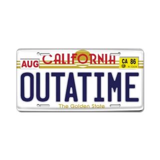  Replica Back to the Future OUTATIME License Plate
