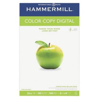 Hammermill Color Copy Digital Paper, 100 Brightness, 28 lb   White (500 Per Ream