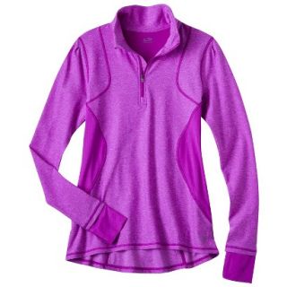 C9 by Champion Womens Premium 1/4 Zip Pullover   Purple L