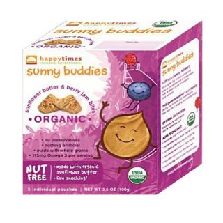 HappyBaby HappyTimes Sunny Buddies Organic Superfoods   Sunflower Butter &