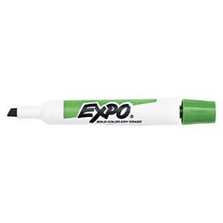 EXPO Chisel Tip Dry Erase Marker   Green (12 Per Set)
