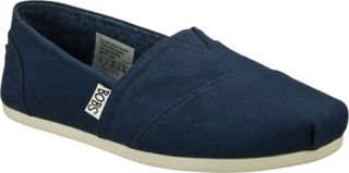 Womens Skechers BOBS Plush Peace and Love   Navy Slip on Shoes