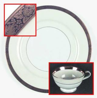 Noritake Goldkin (5675) Dinner Plate, Fine China Dinnerware   Gold Flowers, Blac
