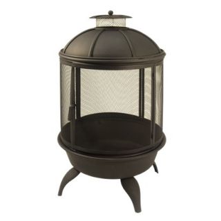 Steel Chiminea   Black