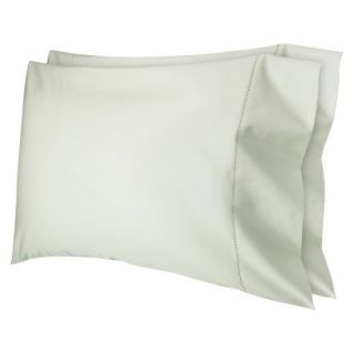 Fieldcrest Luxury 600 Thread Count Pillowcase Set   Calypso Green