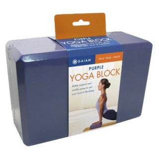 Gaiam Purple Yoga Block