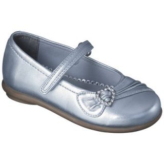 Toddler Girls Rachel Shoes Gemma Mary Jane Shoes   Silver 11