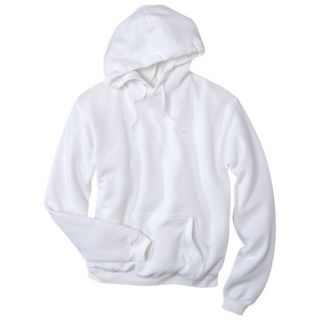 Hanes Premium Mens Fleece Hooded Sweatshirt   White M