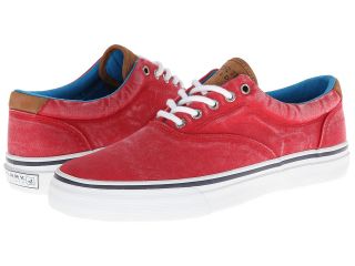 Sperry Top Sider Striper Twill Canvas Mens Shoes (Red)