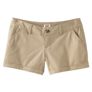 Mossimo Supply Co. Juniors Mid Length Woven Short   Bonjour Brown 3