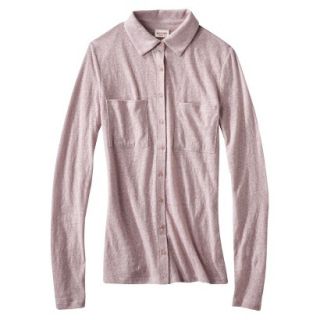 Mossimo Supply Co. Juniors Knit Equipment Shirt   Pink XXL(19)