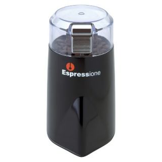 Espressione Black and Silver Rapid Touch Coffee Grinder   12 Cups